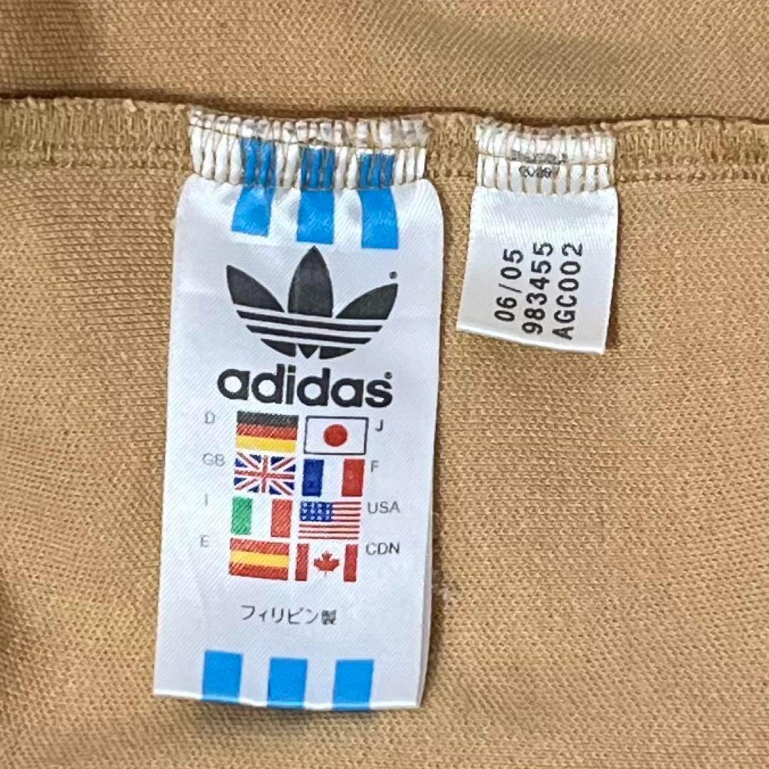 0545_4 adidas トラックジャケット ヨーロッパ ベージュ ブラウン