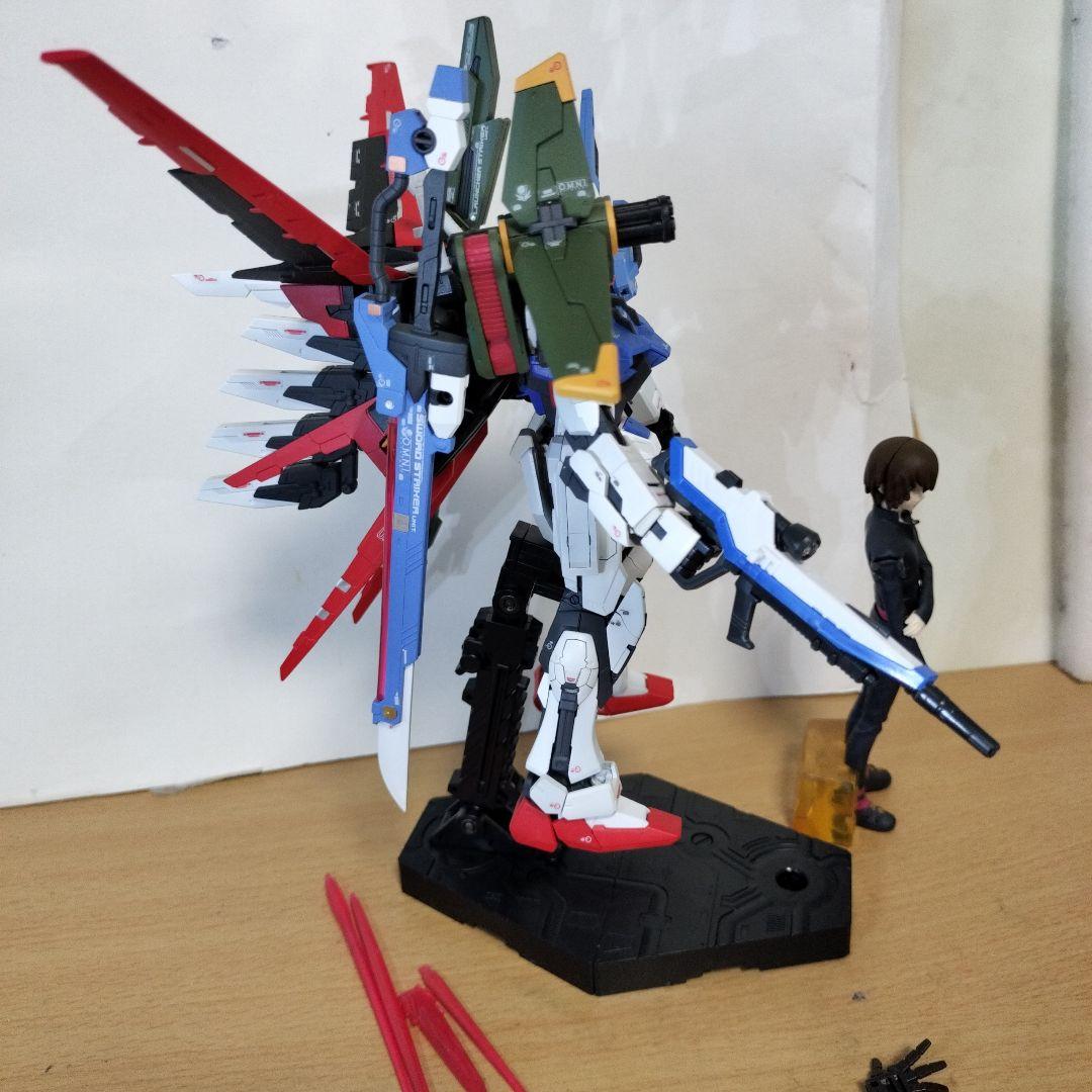 RG 1/144 パーフェクトストライクガンダム 塗装 完成品 SEED