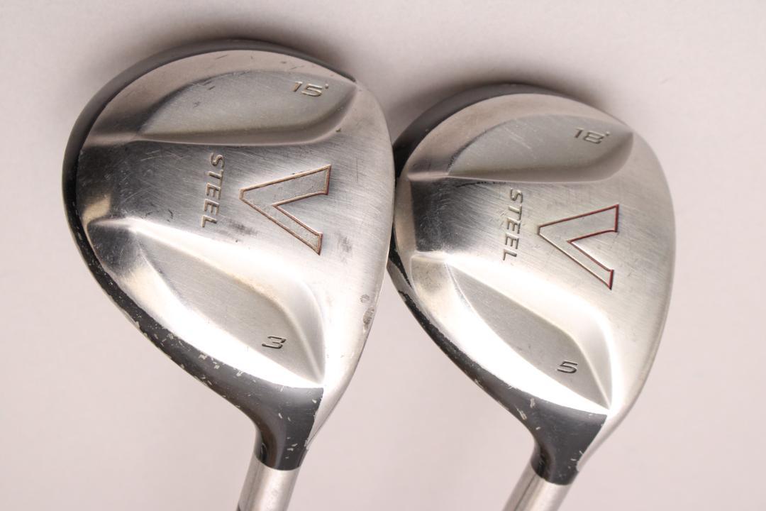 フェアウェイウッド 2本セット《3W/5W》TaylorMade V STEEL