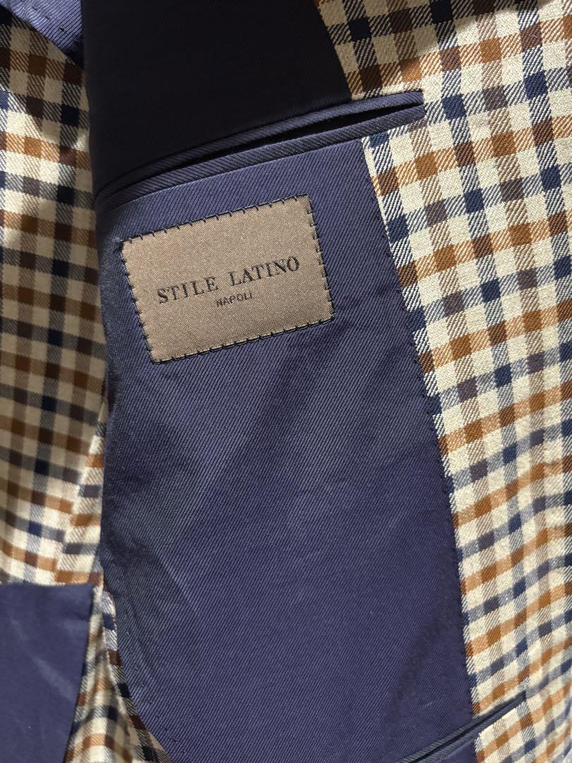 Stile Latino ビームス別注 春夏ガンクラブチェックジャケット