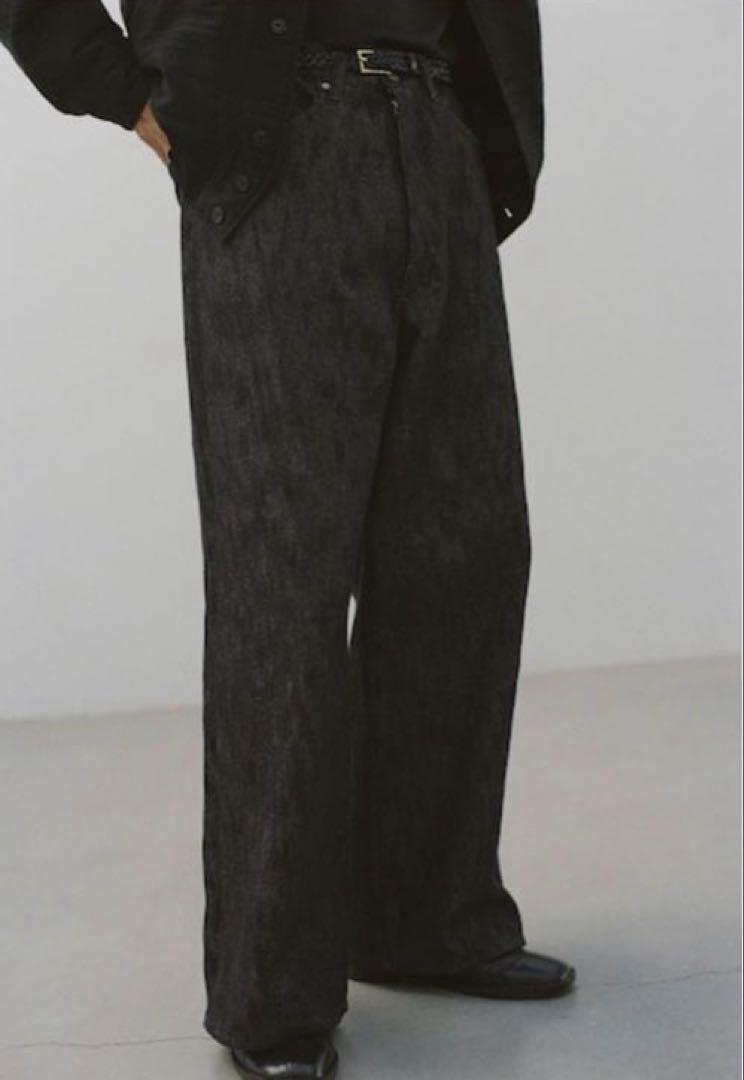 LIDNM　XX SLUB BAGGY DENIM