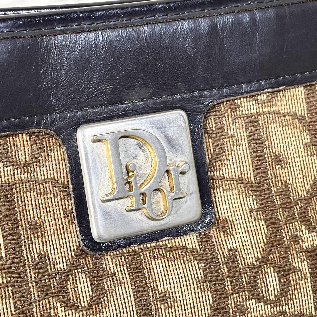 Dior クリスチャンディオール　トロッター柄　ショルダーバッグ