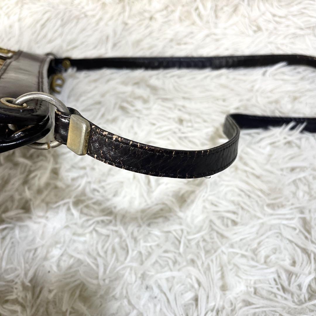 Dior クリスチャンディオール　トロッター柄　ショルダーバッグ