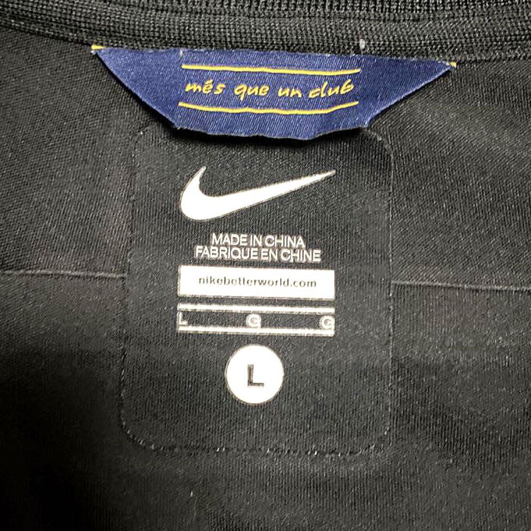 NIKE FCバルセロナ 12/13 アンセムジャケット/ジャージ Lサイズ NIKE FCバルセロナ 12/13 アンセムジャケット/ジャージ Lサイズ