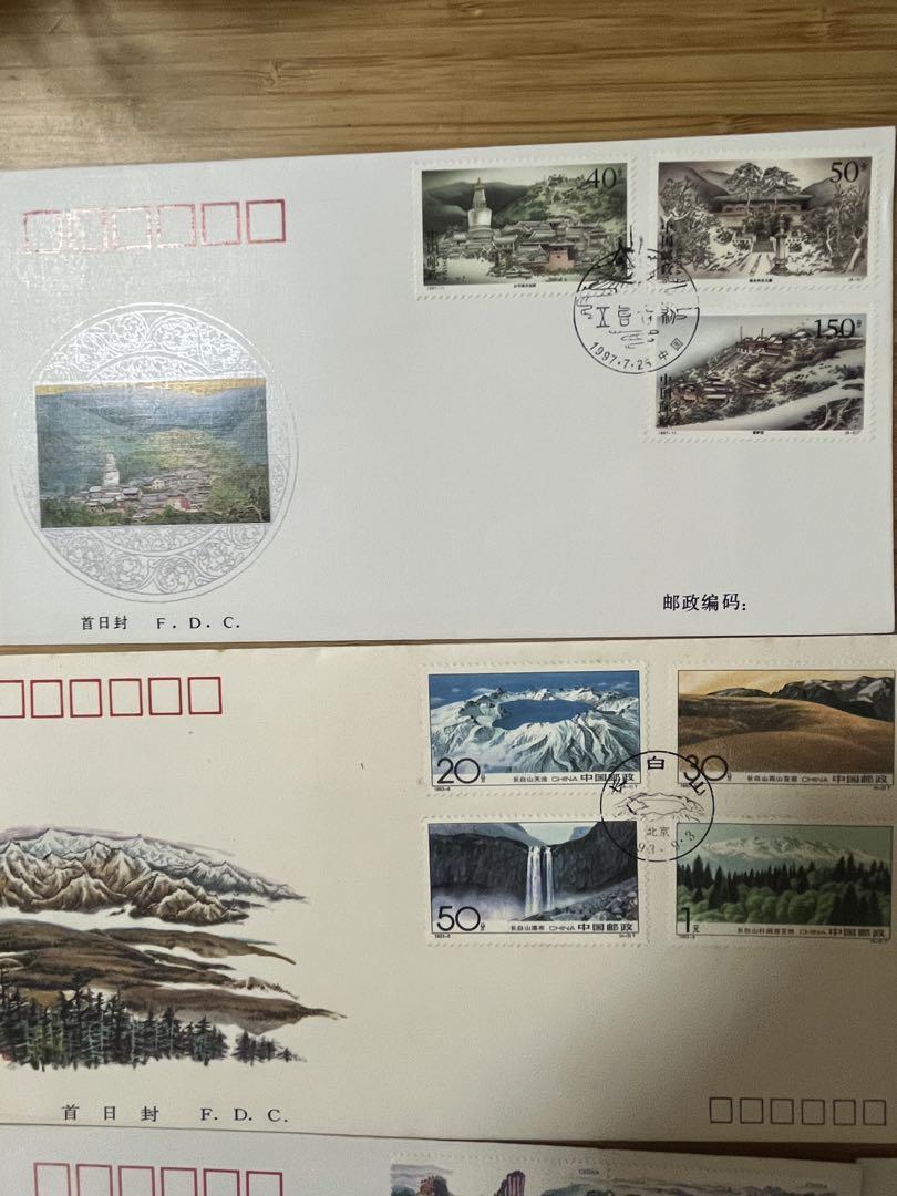 橋の風景 2円 使用済み切手付き封筒 風景画使用済切手封筒8枚セット - メルカリ