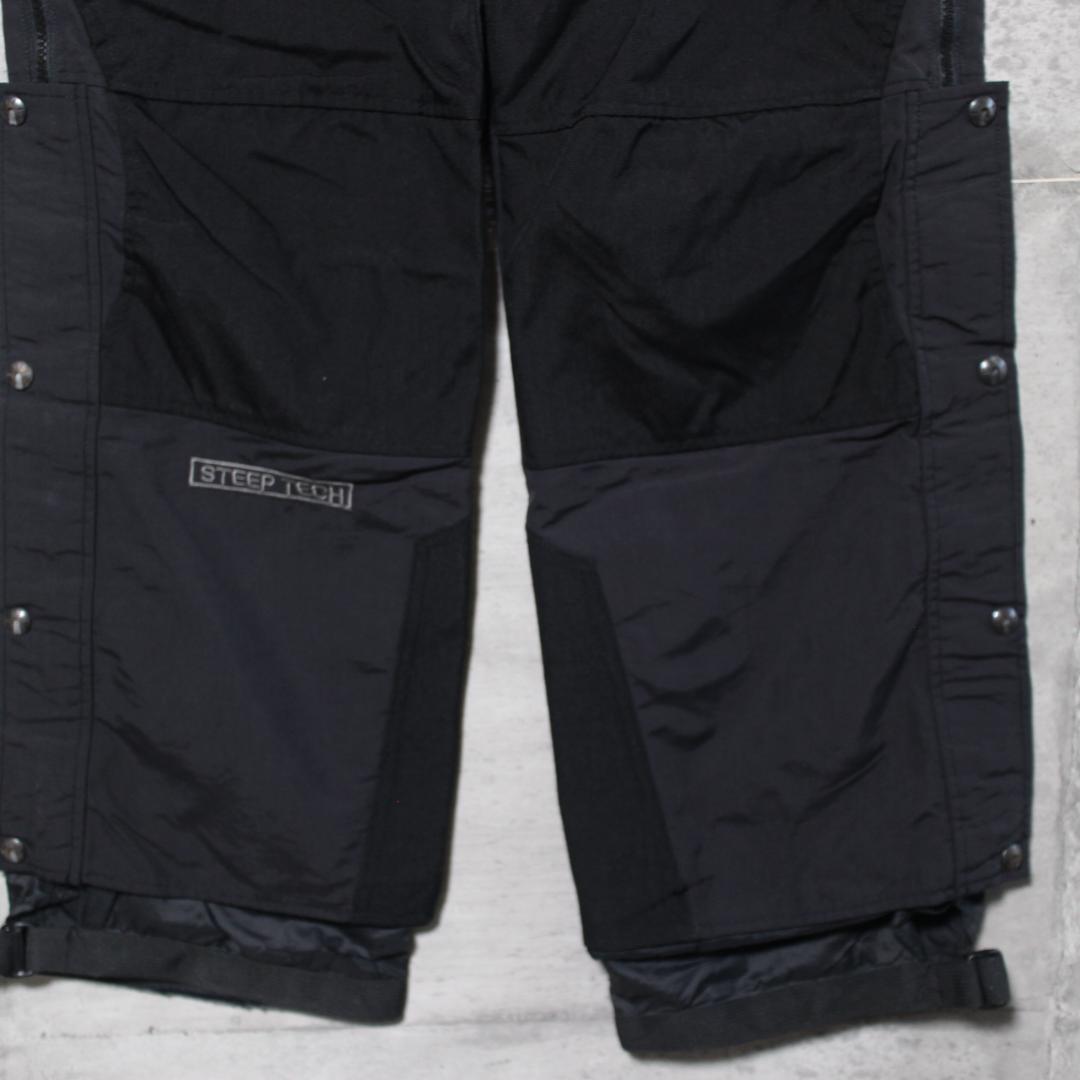 【激レア珍品 美品 厚地】STEEP TECH【M】ノースフェイス スノーパンツ