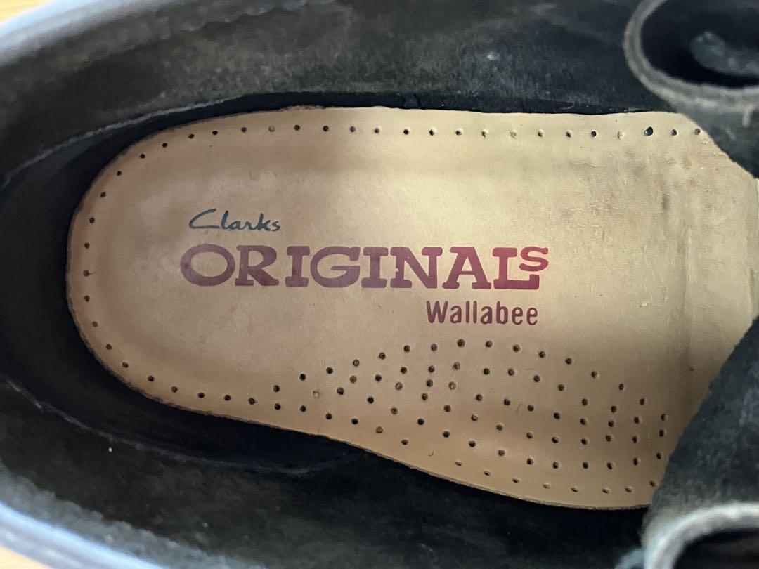 クラークス ORIGINALS ワラビー レザー UK8.5 JPN26.5cm