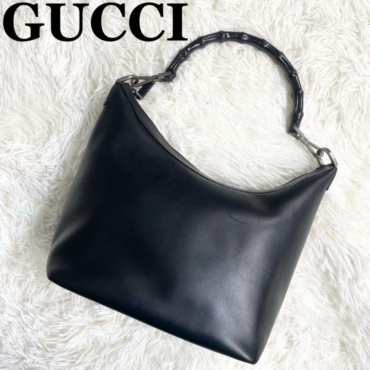 【極美品】GUCCI バンブー ハンドバッグ パテントレザー ロゴ刻印 ブラック 楽天市場】グッチ GUCCI バンブー ハンドバッグ ハンドバッグ
