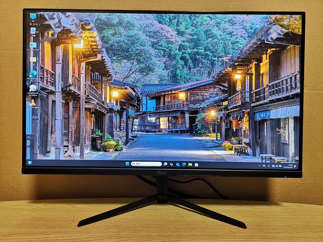 Pixio PX243 ゲーミングモニター 23.8インチ 165Hz 美品