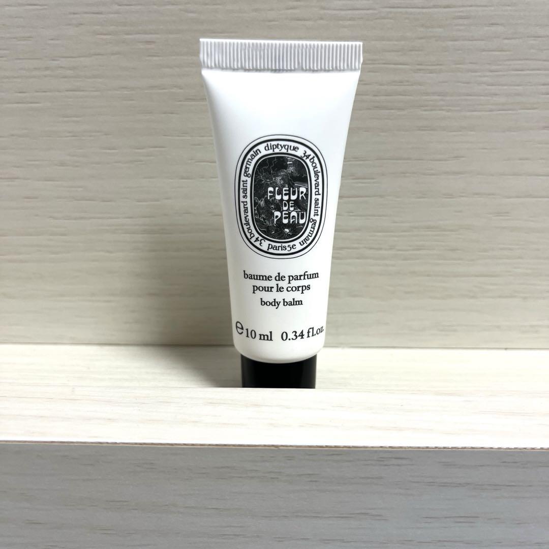 【ほぼ未使用】フルールドゥポー　ボディバーム 試してみた】ボディバーム フルール ドゥ ポー diptyqueのリアル