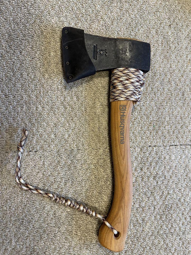 ハスクバーナ 手斧 スウェーデン製 576926401 カバー付き 長さ38cm
