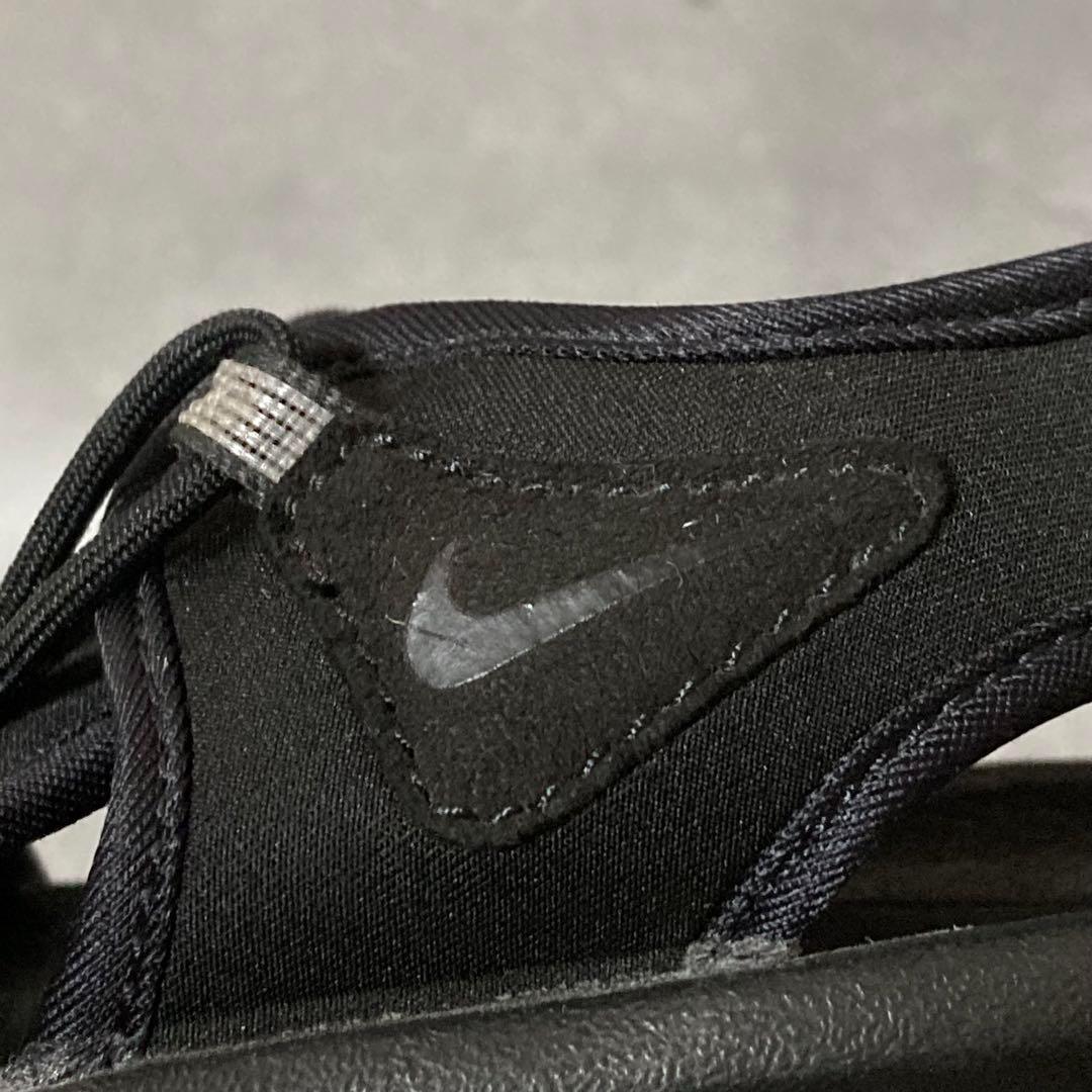 ナイキ　NIKE　ココサンダル　スポーツサンダル　エアマックス　厚底　黒　25
