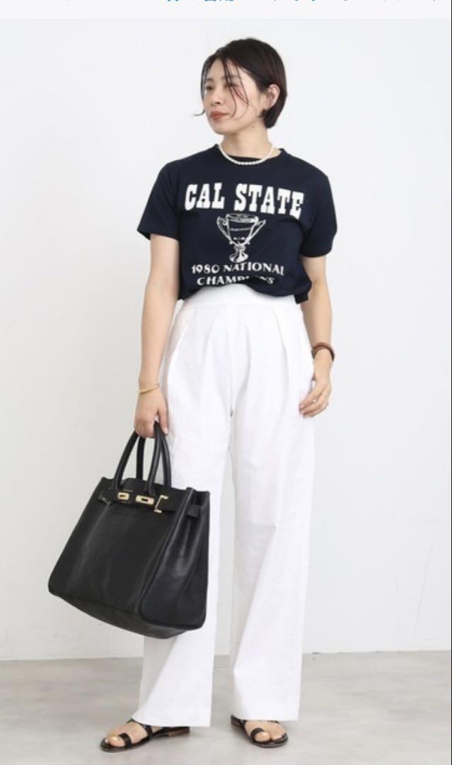 ドゥーズイエムクラス CAL STATEネイビーTシャツ - メルカリ