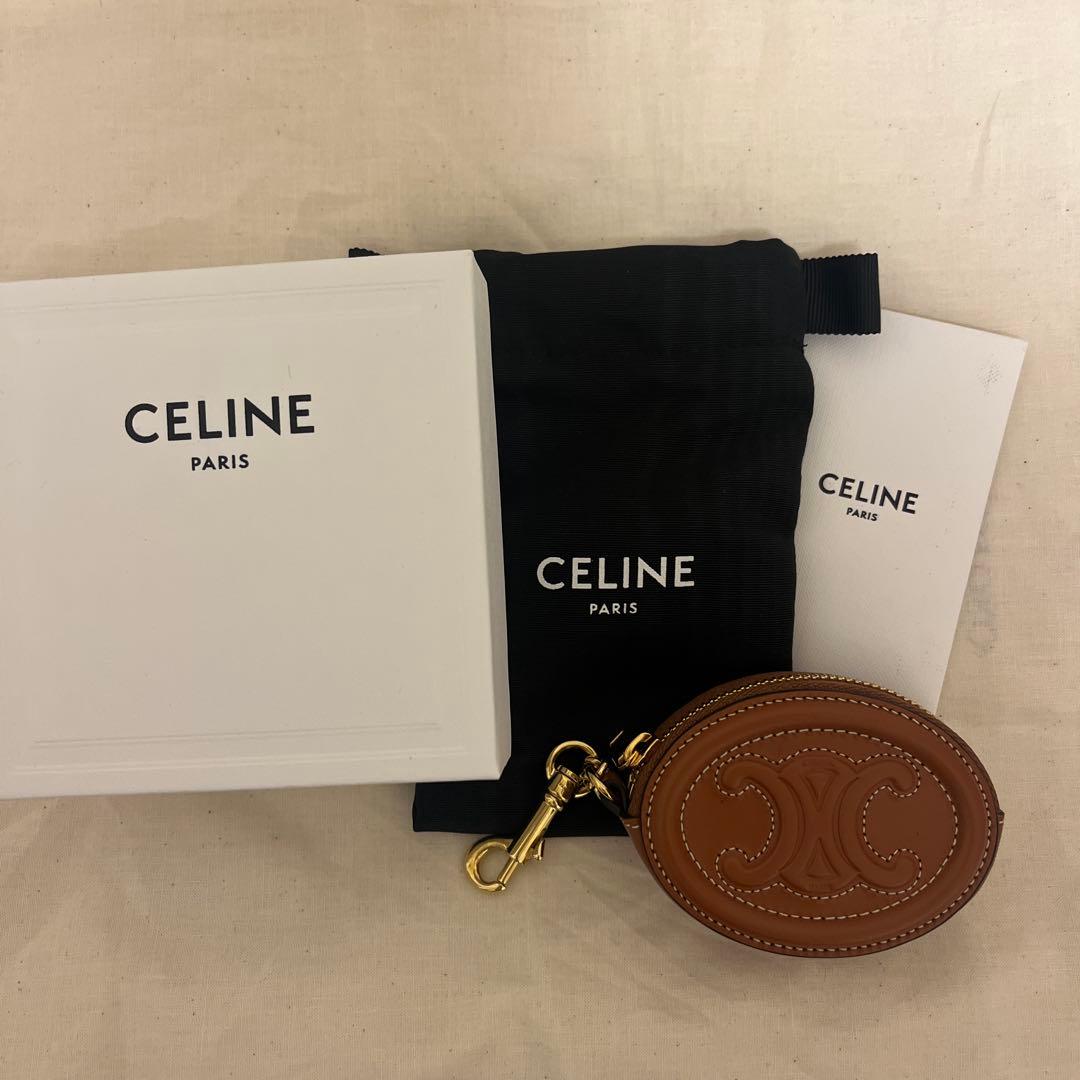 CELINE トリオンフ キュイル コインパース CELINE トリオンフ キュイル コインパース