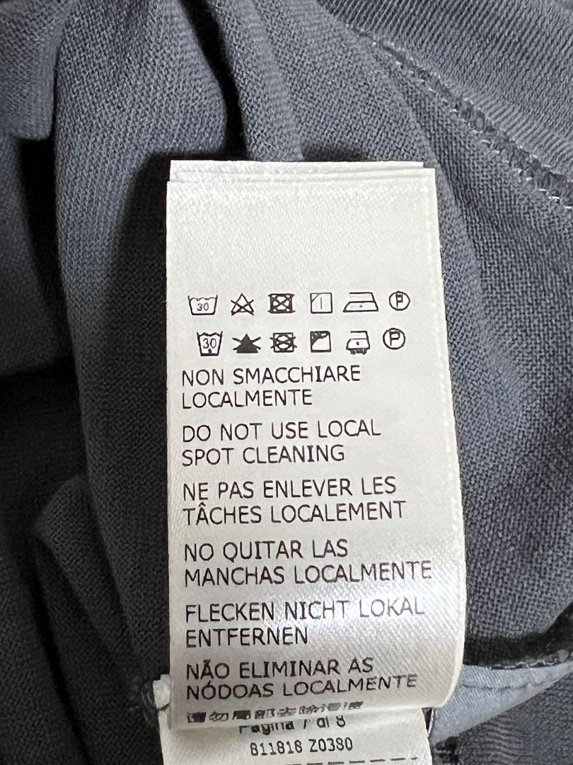 美品 イタリア製 ZANONE 46 icecotton ポロシャツ グレー