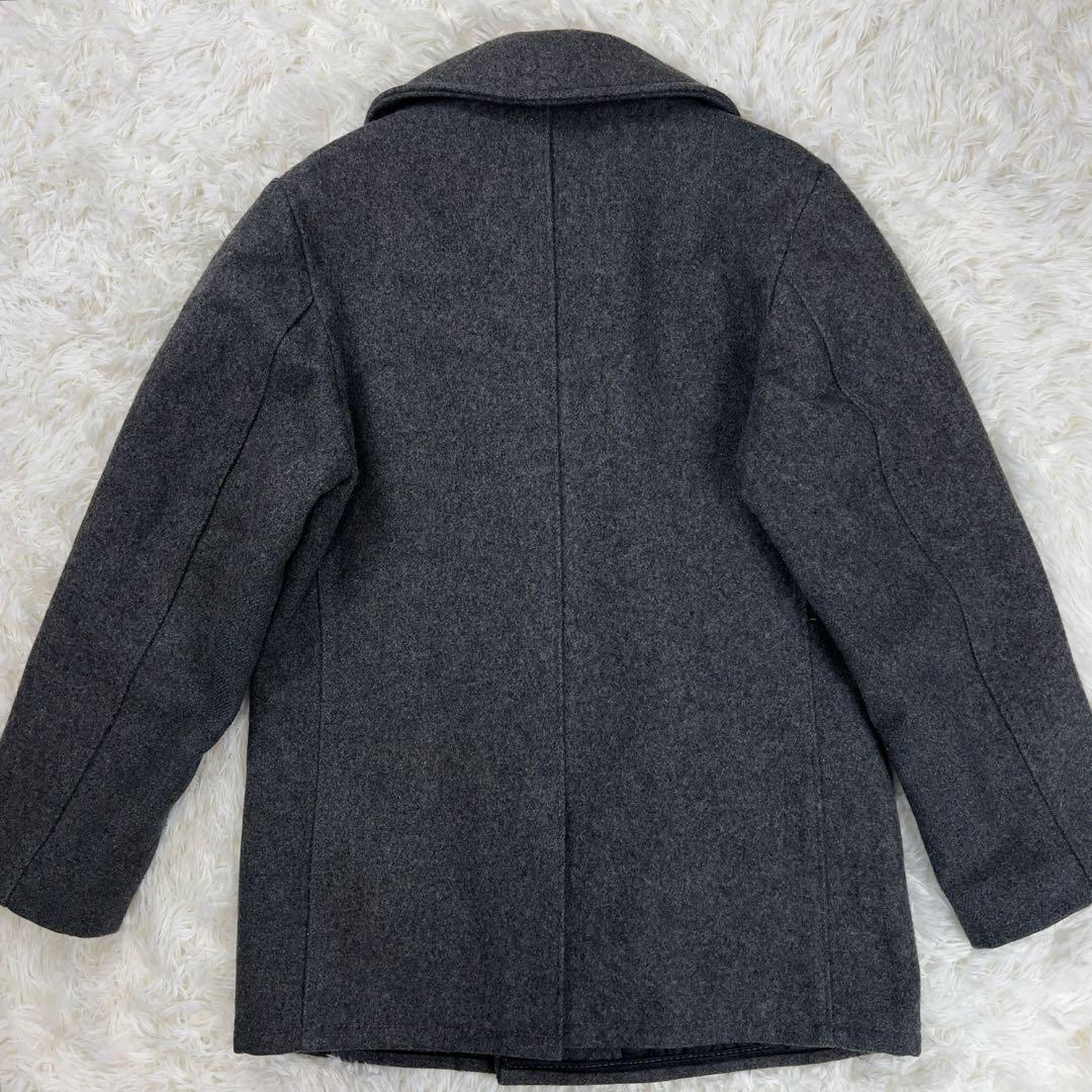 USA製 Schott Pコート 裏キルティング メルトンウール