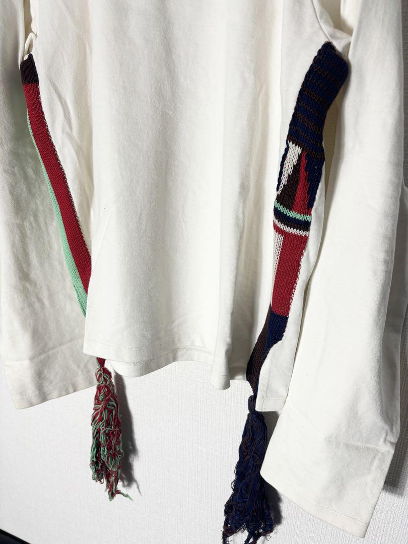 トップス JIL SANDER Side Tassel Long Sleeve Top