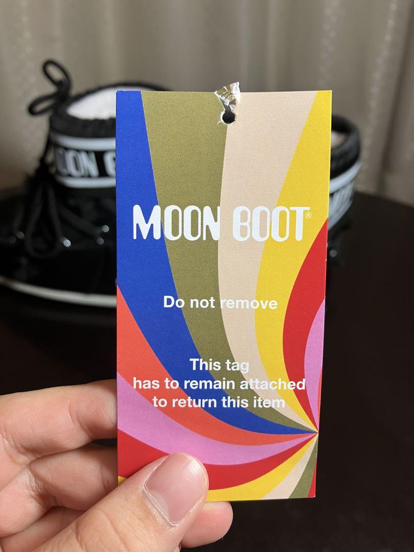 MOON BOOT　ICON LOW BLACK NYLON BOOTSブラック
