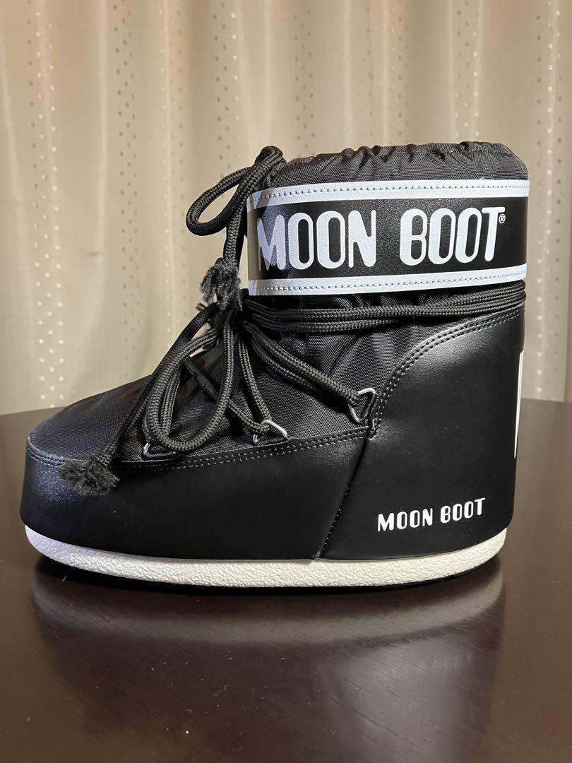 MOON BOOT　ICON LOW BLACK NYLON BOOTSブラック