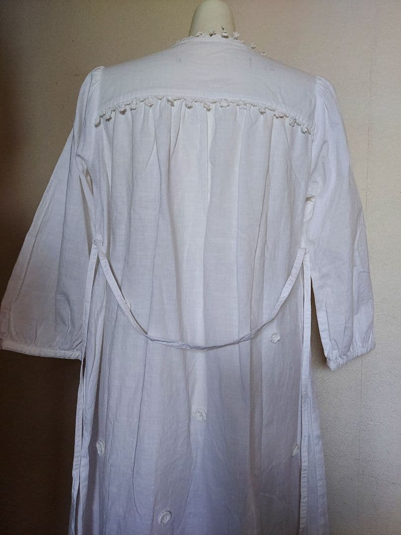 PINK HOUSE ロングブラウス ホワイト