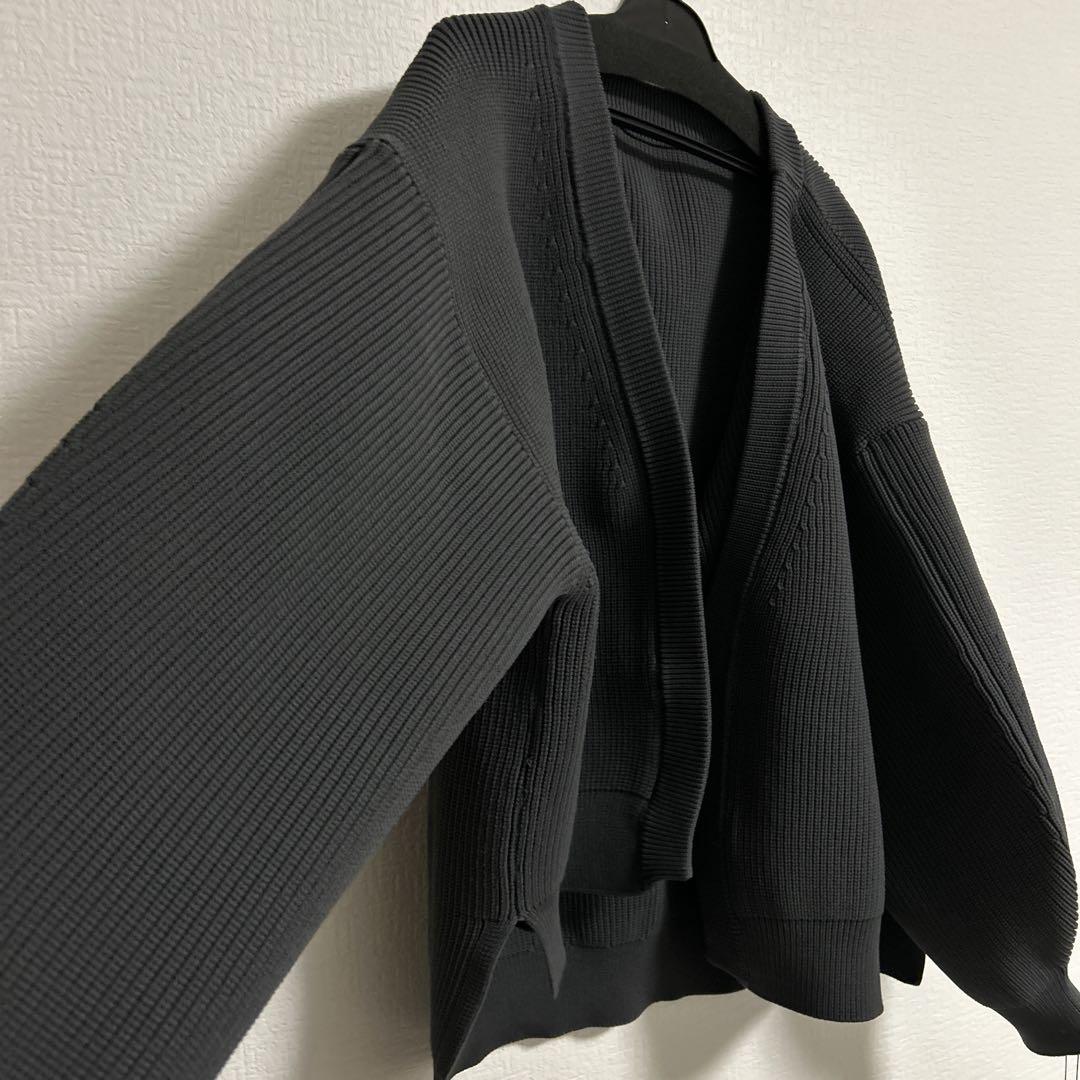ネット限定お買い得商品 - ショップチャンネル 特別Fashion - カーディガン 畦編みバルキー 【新品未使用】Aga トップス