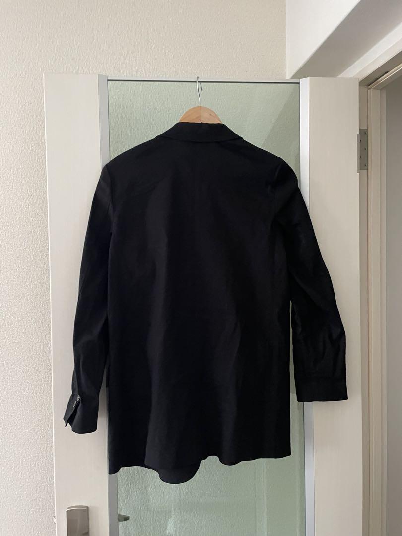 Theory Eco Sharkskin Double-Breasted Boy Jacket | Neiman Marcus