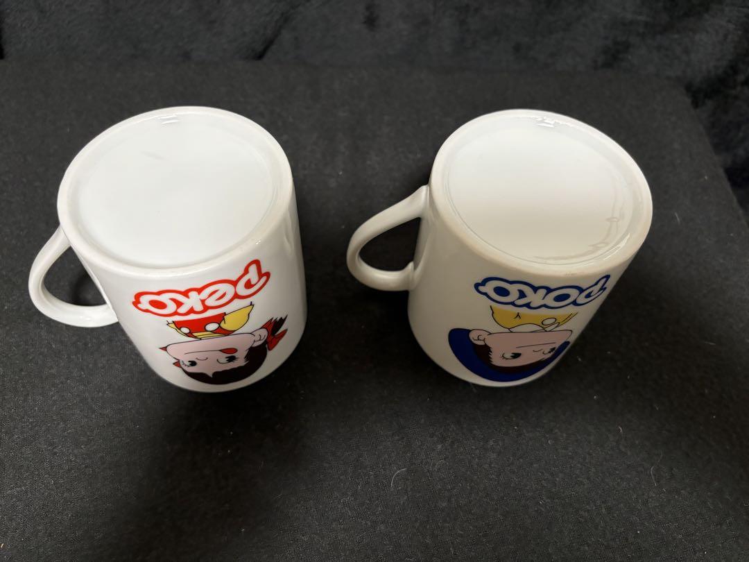 名前入り ペコちゃんポコちゃんペアマグカップ ギフト