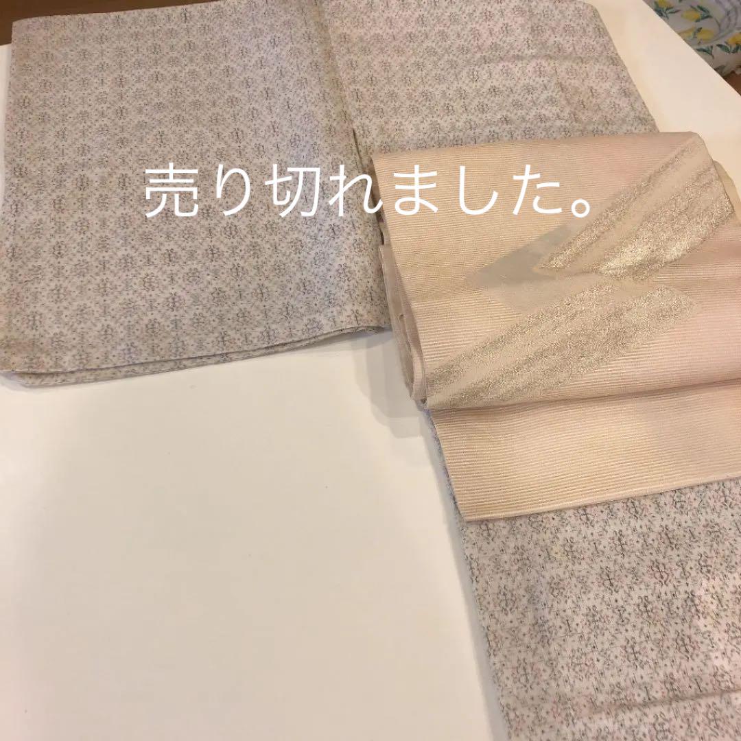 レトロな柄の夏着物48