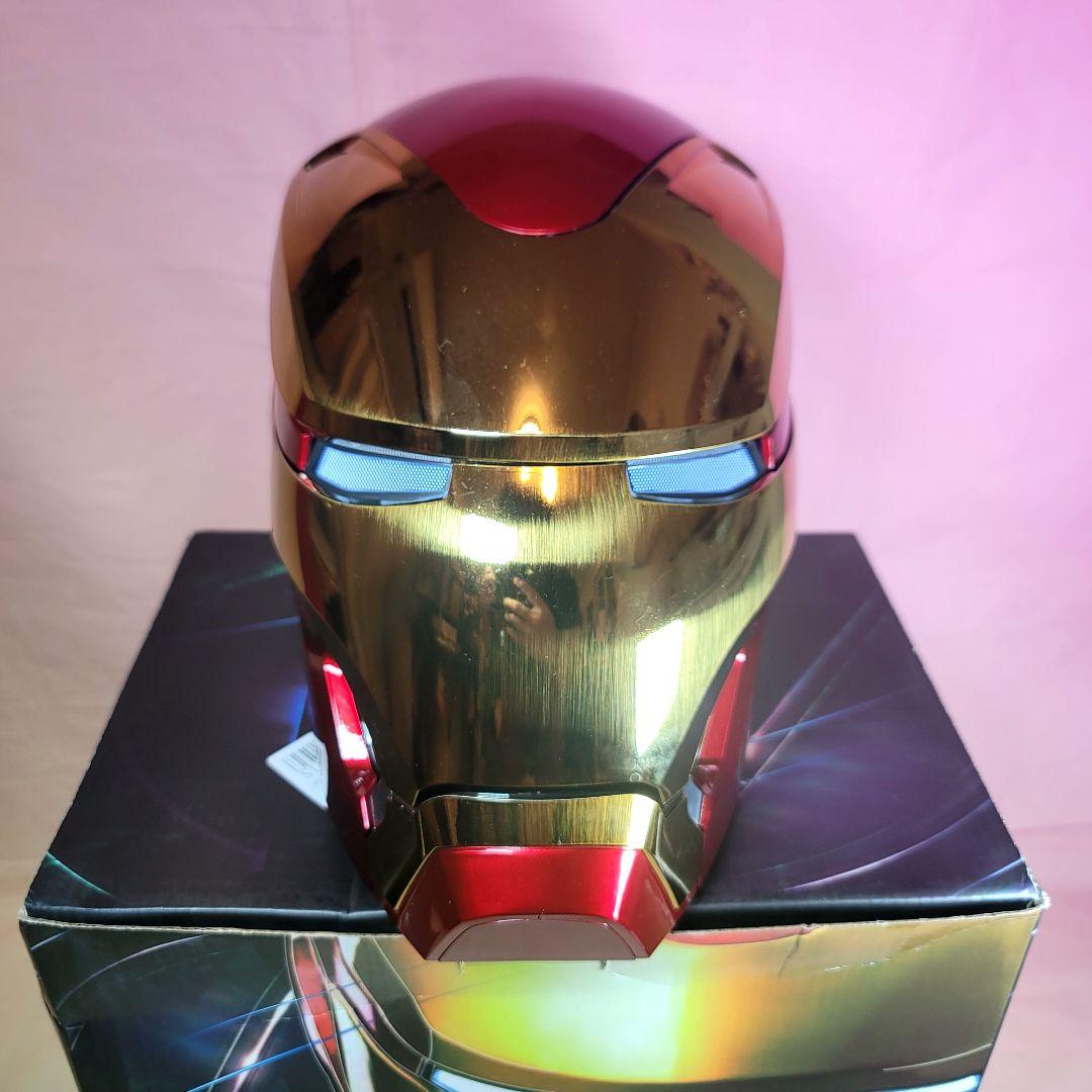 アイアンマン】最新モデル 音声自動開閉マスク LED マーク50