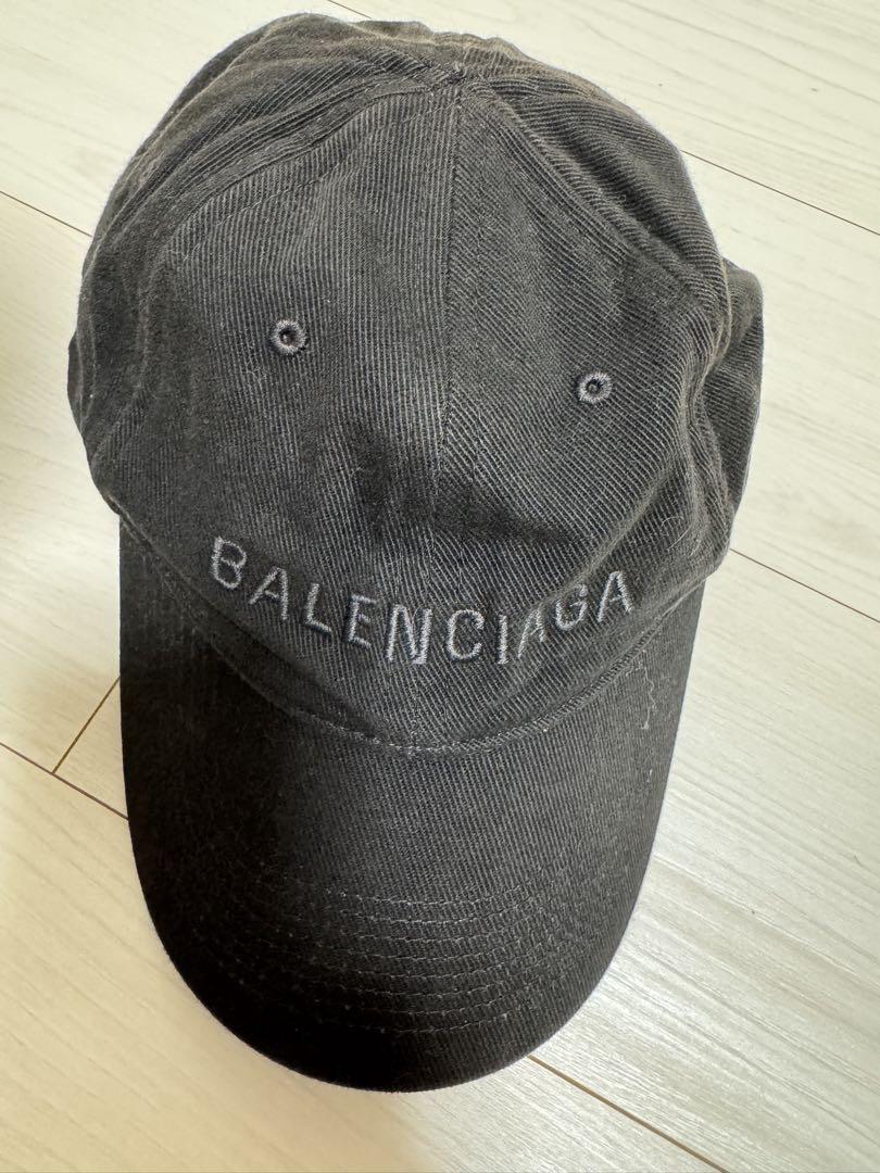 BALENCIAGA ブラック キャップ（BALENCIAGA ブラック キャップ
