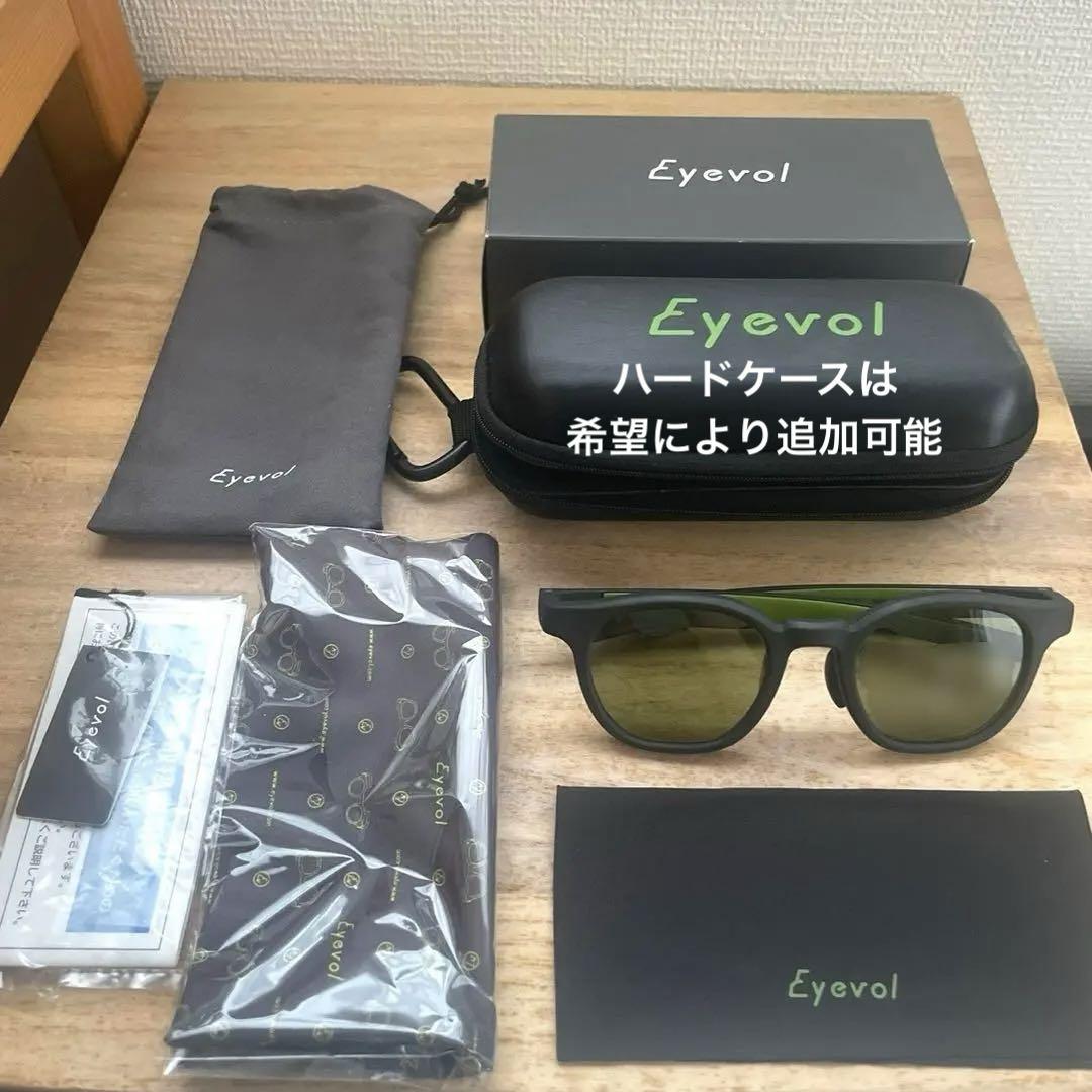 【限定品】Eyevol 偏光サングラス　ミリタリーグリーン
