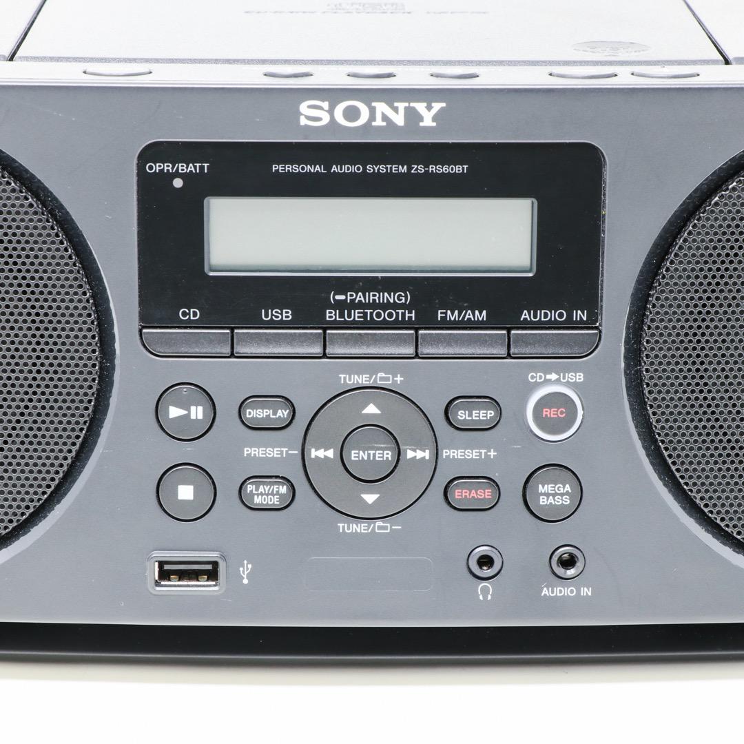 SONY Bluetoothスピーカー搭載CDラジカセ ZS-RS60BT - メルカリ