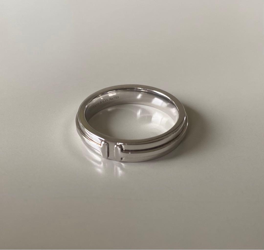 TIFFANY&Co. ティファニーT ナローリング　23号k18