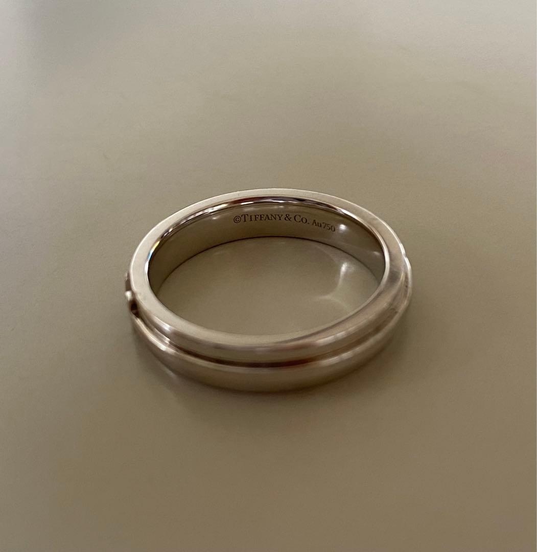 TIFFANY&Co. ティファニーT ナローリング　23号k18