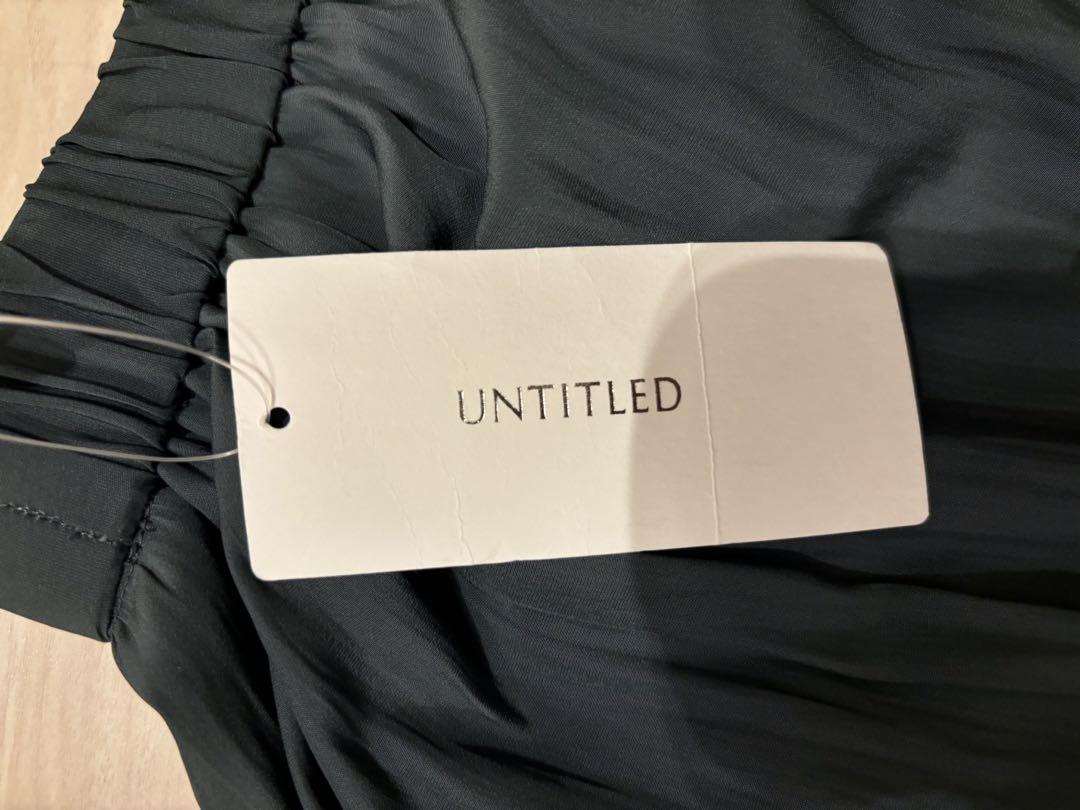 【新品タグ付き】 UNTITLED アンタイトル ガウチョパンツ　5L