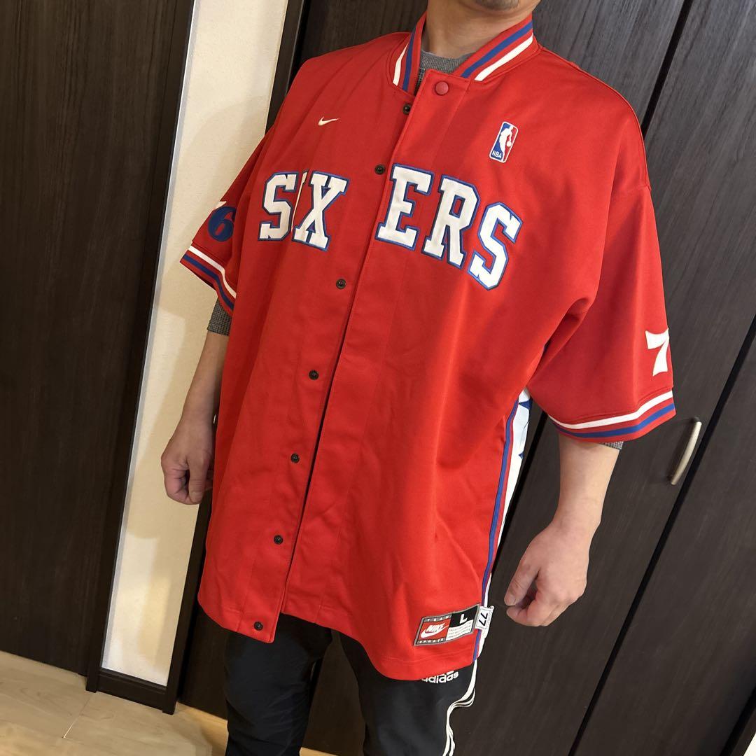古着00年代　Nike SIXERS ジャージ Lサイズ