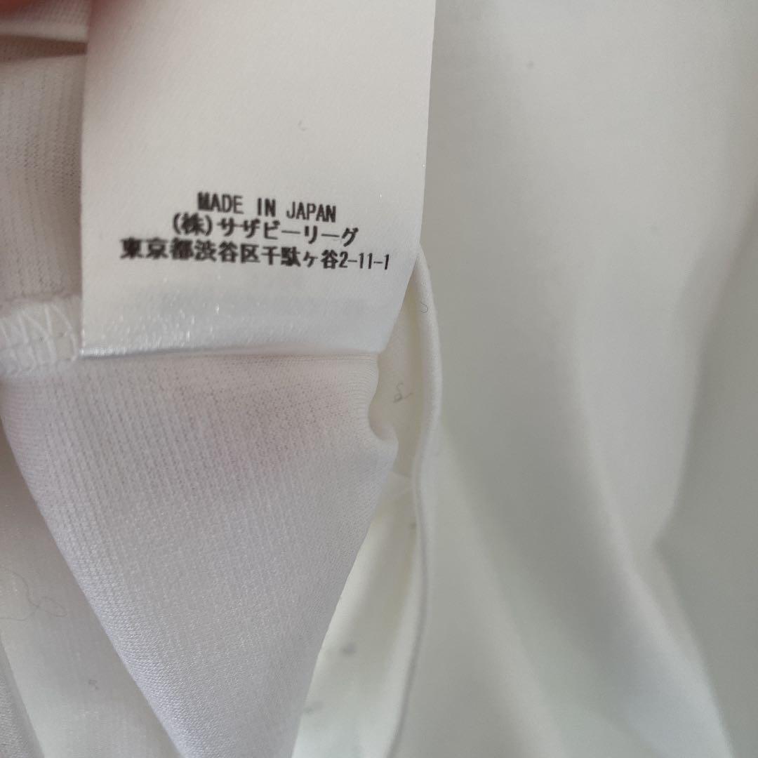 新品日本製 ebure Tシャツ ホワイト QkubK-m54876232675 エブール 豊富な国産