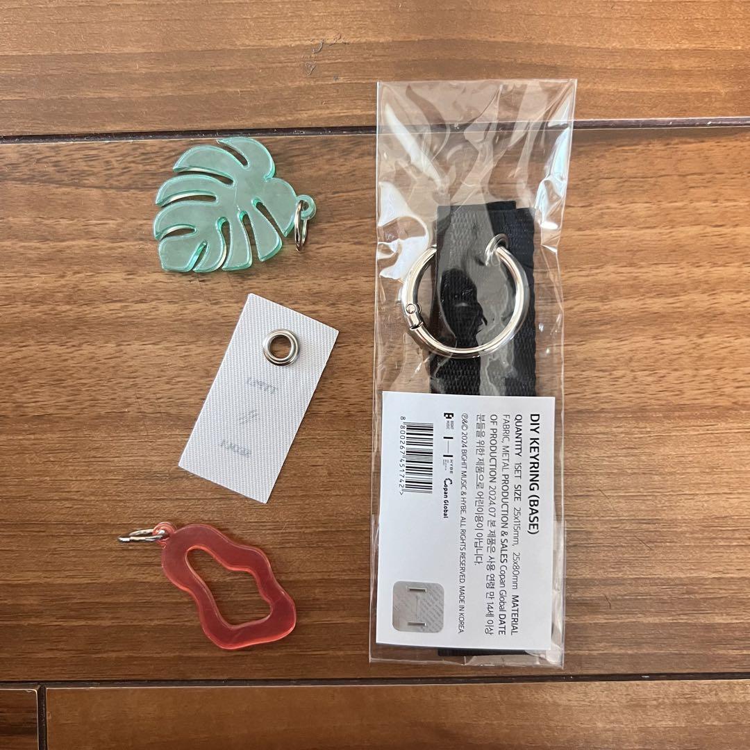 BTS V 展示会 TYPE1 DIYキーリング セット