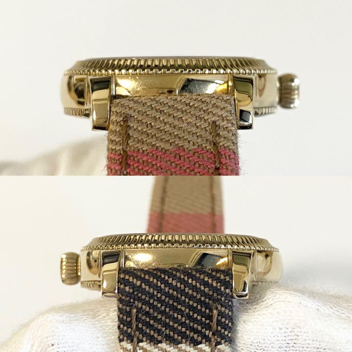 【極美品・定価6万】バーバリー 時計 腕時計 バングル ウォッチ ブレスレット