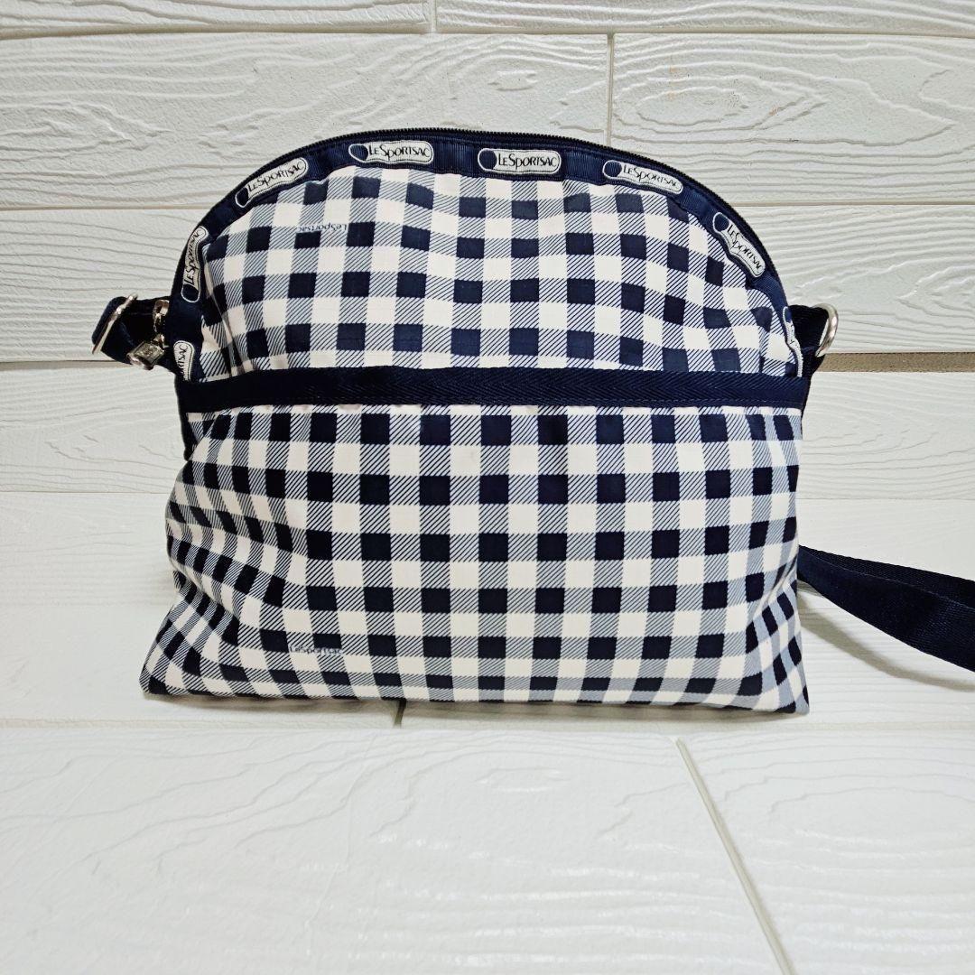 国産品 レスポートサック♥ 美品♥ 肩掛け チェック柄 ショルダーバッグ バッグ