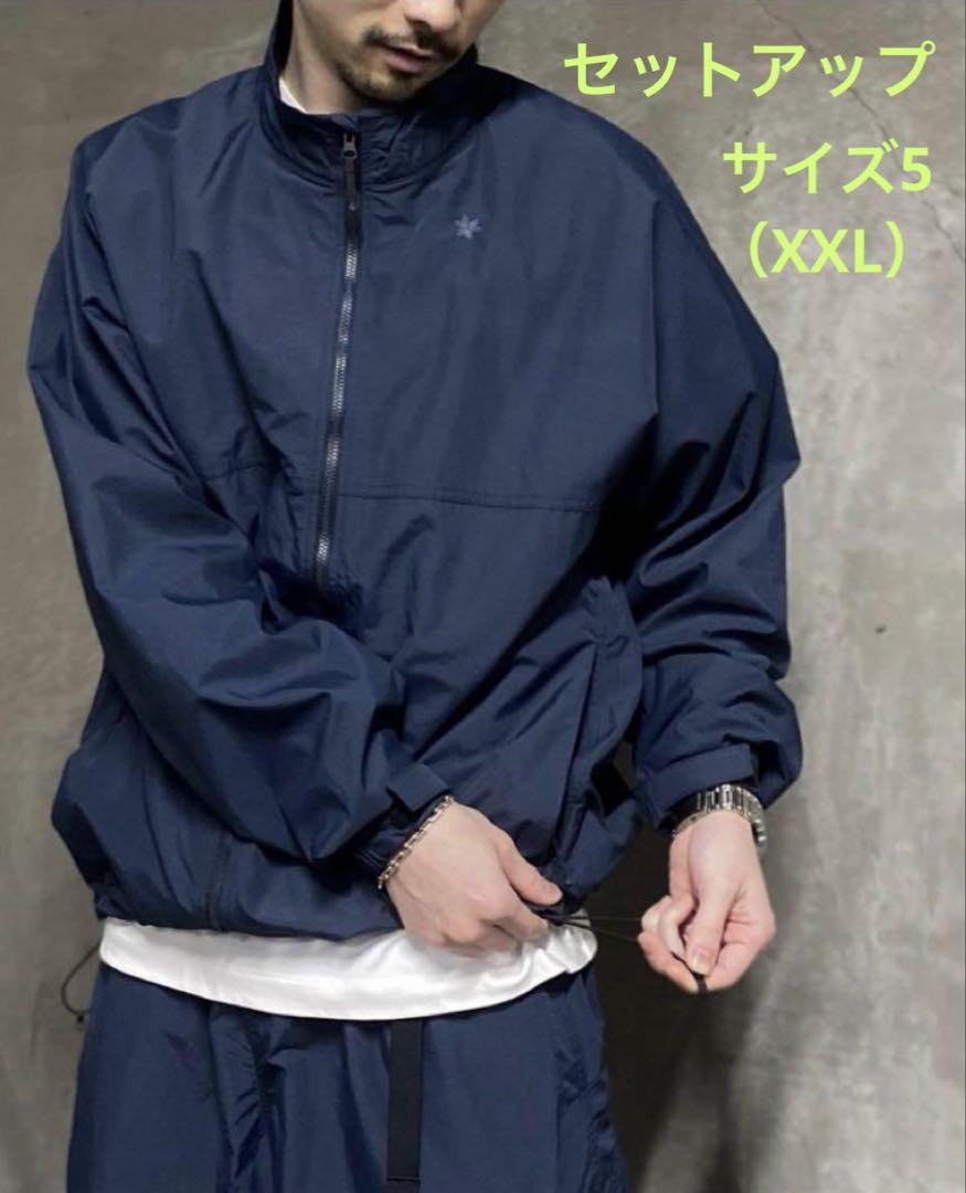【5】goldwin wind light jacket easy pants