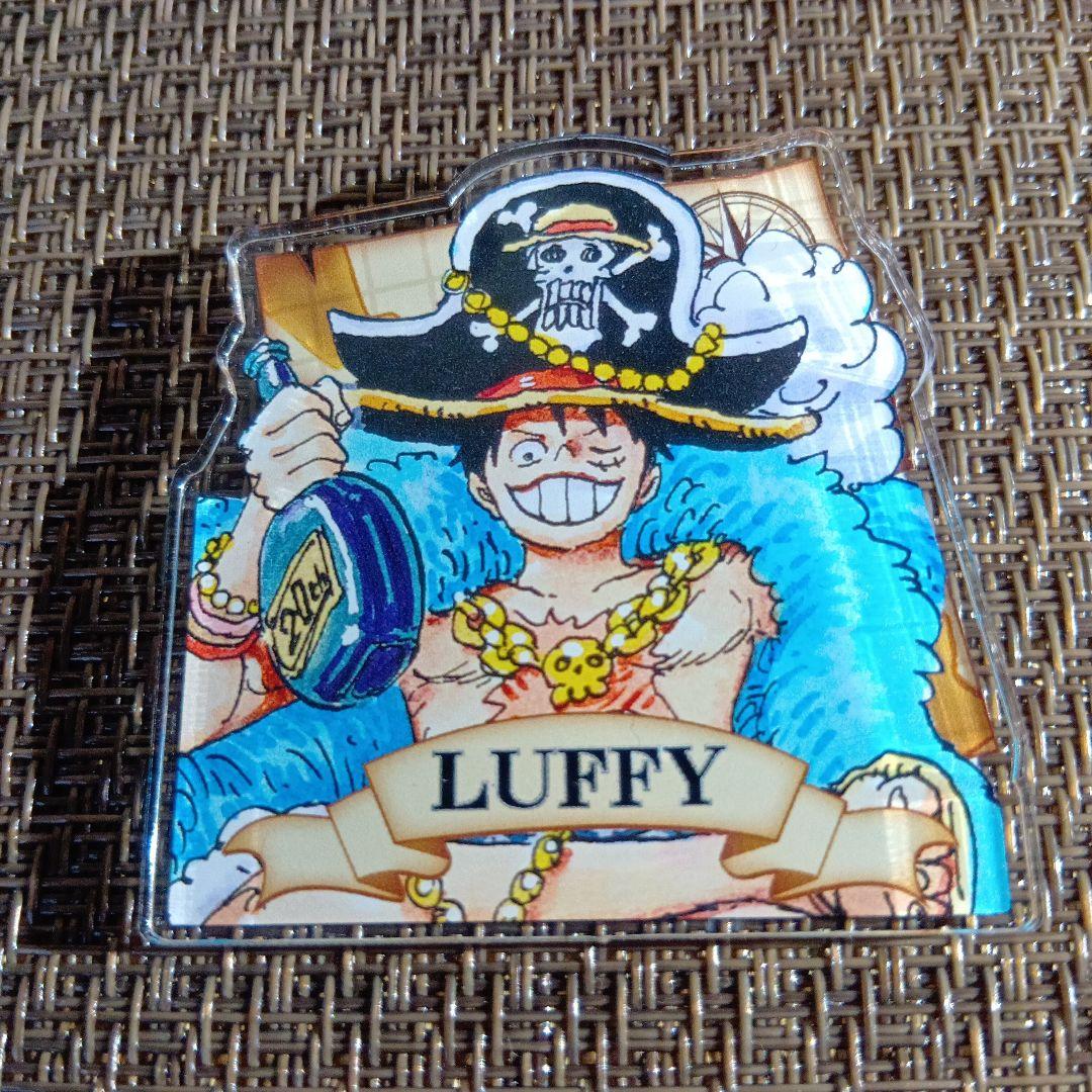 ONE PIECE ルフィ ジャンプフェスタ 購入特典 アクリルバッジ