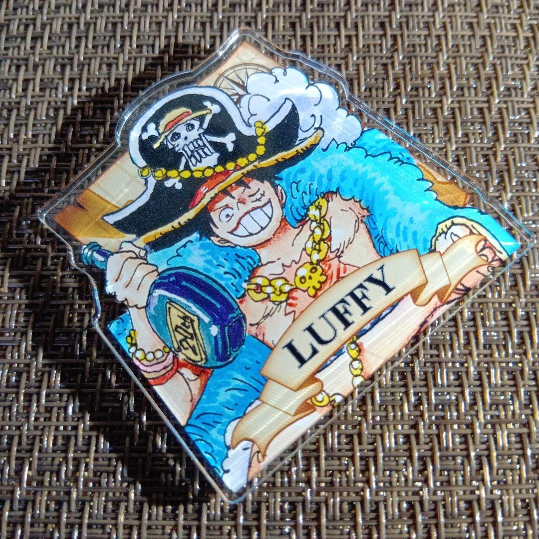 ONE PIECE ルフィ ジャンプフェスタ 購入特典 アクリルバッジ