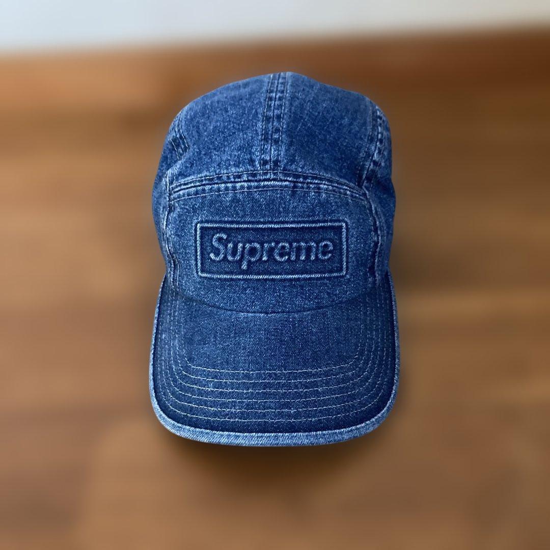 シュプリーム　デニムキャップ　ワーク　ジェットキャップ　キャンプ
