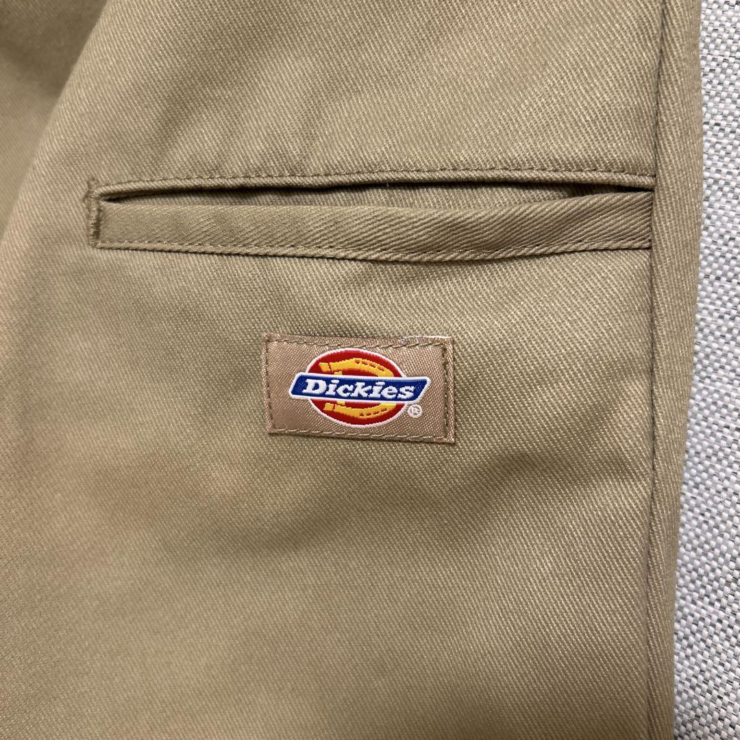 Dickies ベージュ ワークパンツ loose fit 34