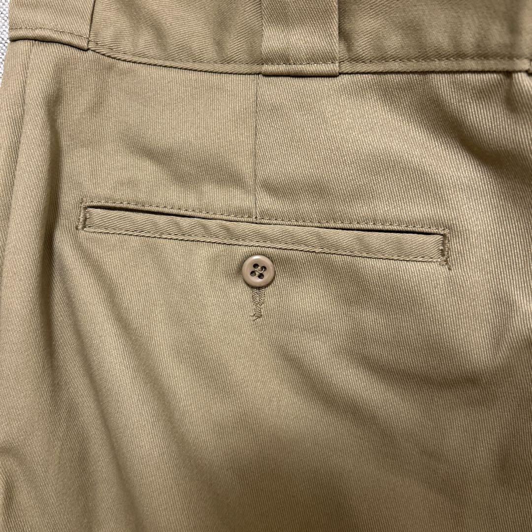 Dickies ベージュ ワークパンツ loose fit 34