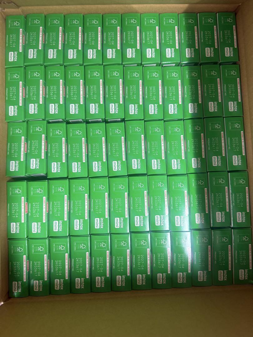 instax mini フィルム 60パック600枚