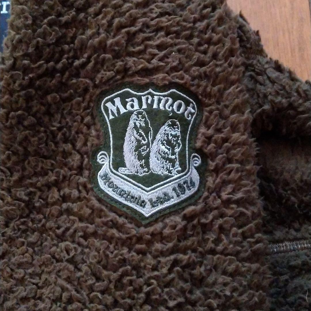 安い最安値 美品 サイズM ブラウン☓べージュ wQkA8-m54889969024 Marmotマーモット フリースジャケット 即納大人気