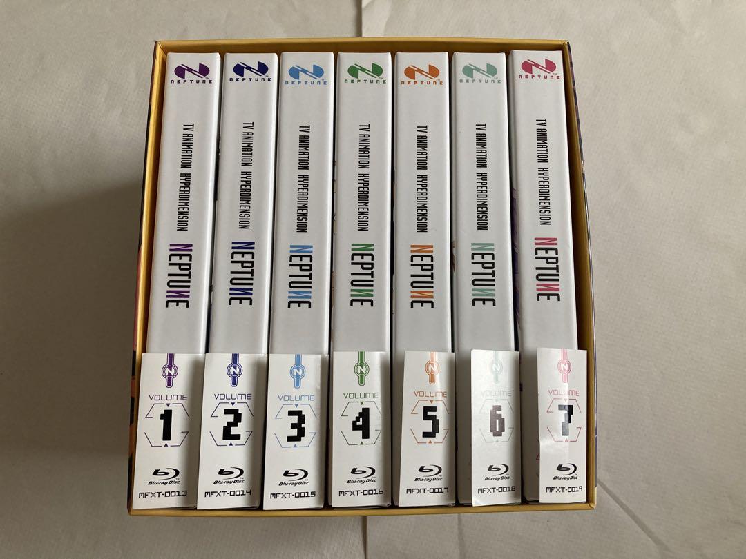 【アニメBDBOX】超次元ゲイム ネプテューヌ 全7巻＋限定収納BOX付き