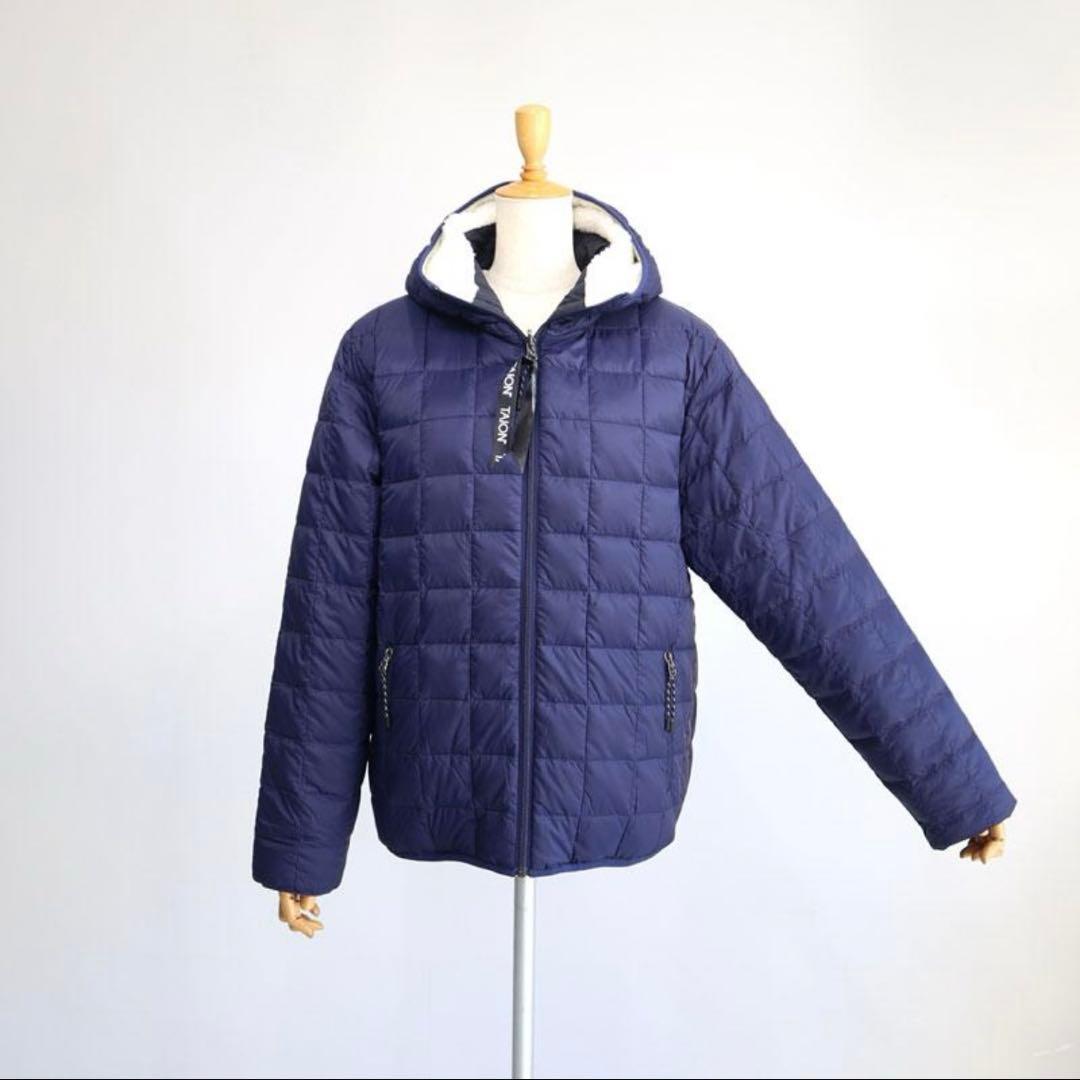 TAION (タイオン) リバーシブル NAVYxIVORY